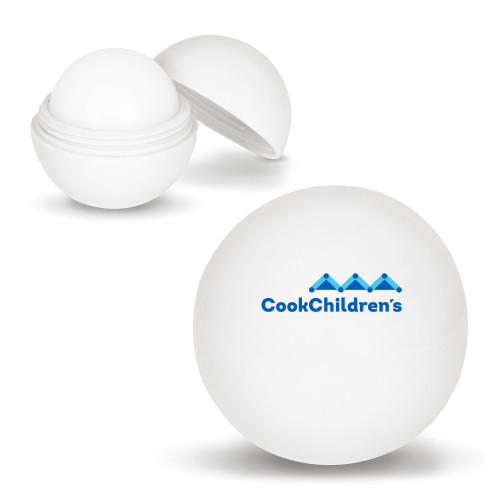 White Lip Moisturizer Ball