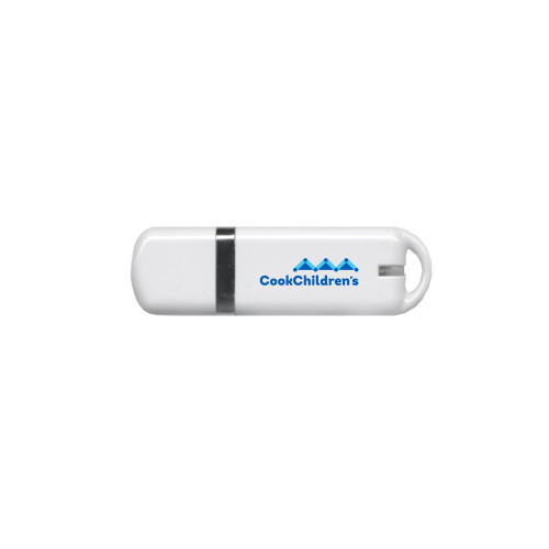 USB White Pen Drive 4G