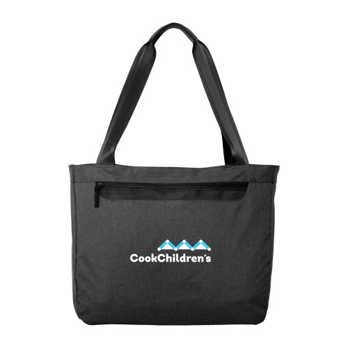 Executive Graphite Heather Laptop Tote