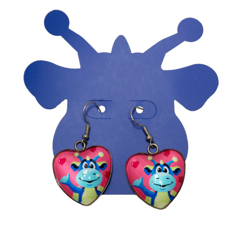 Peaks the Dragon Heart Earrings