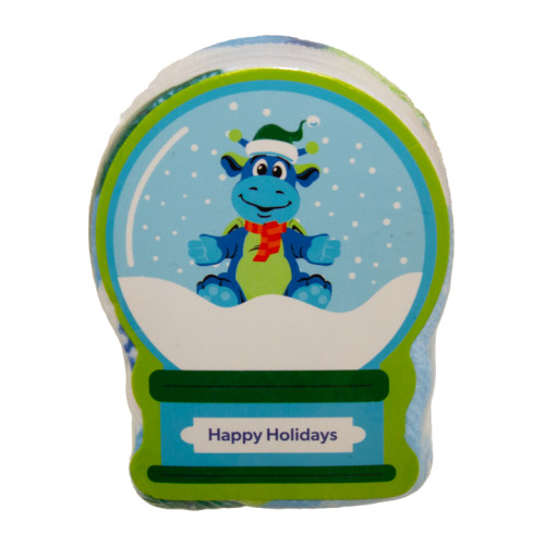 Peaks the Dragon Snowglobe Magic Towel