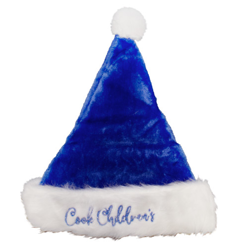 Peaks the Dragon Blue Santa Hats