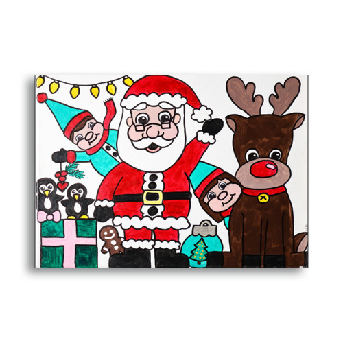 Holiday Cheer A7 Folded Card