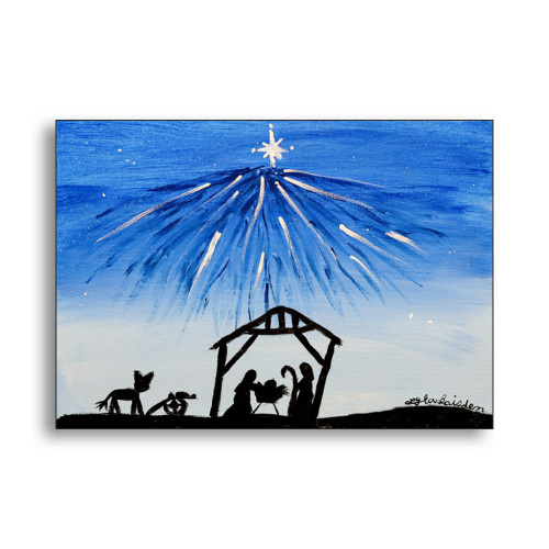 Jesus Star A7 Folded Card