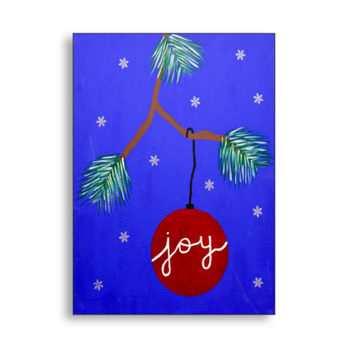 Joy to the World A7 Folded Card