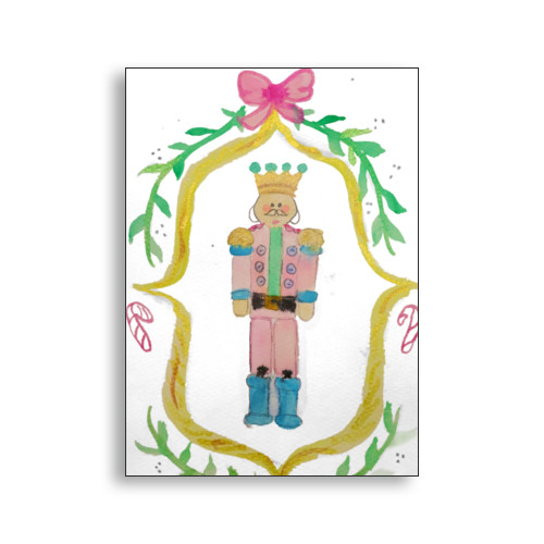 Nutcracker by Yaneth A7 Folded Card