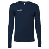 Thumbnail image for Bella + Canvas Navy Jersey Cotton Long Sleeve T Shirt