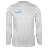 Thumbnail image for White Performance Long Sleeve Shirt