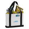 Thumbnail image for Contender White/Black Canvas Tote