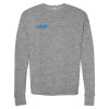 Thumbnail image for Bella + Canvas Heather Grey Fleece Crew