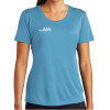 Thumbnail image for Womens Light Blue Performance Short Sleeve Tee