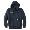 Thumbnail image for Carhartt Navy Rain Defender Paxton Hooded Zip Sweatshirt