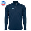 Thumbnail image for Syntrel Navy Interlock 1/4 Zip