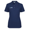 Thumbnail image for Womens Silk Touch Navy Pique Polo