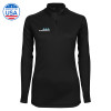 Thumbnail image for Syntrel Womens Black Interlock 1/4 Zip