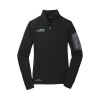 Thumbnail image for Eddie Bauer Womens Black 1/2 Zip Performance Fleece