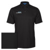 Thumbnail image for Black Performance Fine Jacquard Polo