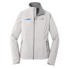 Thumbnail image for The North Face Womens Light Grey Heather Apex Barrier Softshell Jacket