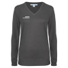Thumbnail image for Womens Charcoal Heather VNeck Sweater 