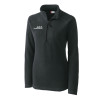 Thumbnail image for C&B Womens Charcoal Clique Summit Performance Fleece Half Zip