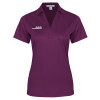 Thumbnail image for Womens Purple Performance Fine Jacquard Polo