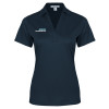 Thumbnail image for Womens Navy Performance Fine Jacquard Polo