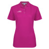 Thumbnail image for Womens Silk Touch Tropical Pink Pique Polo