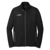 Thumbnail image for Black with Grey Trim Sportwick Stretch Contrast Full Zip Jacket