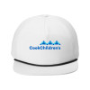 Thumbnail image for Retro White/Black Rope Cap