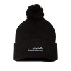 Thumbnail image for Sportsman Black Pom Pom Cuffed Beanie