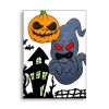 Thumbnail image for Spooky Halloween A7 Folded Card