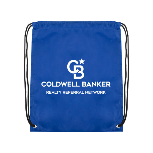 Royal Drawstring Backpack-Realty Referral Network Framed Logo