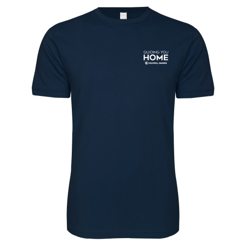 Next Level Navy SoftStyle T Shirt-Guiding You Home