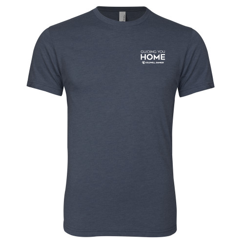 Next Level Navy Triblend Tee-Guiding You Home