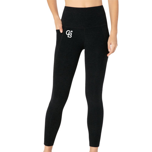 Beyond Yoga Spacedye Out of Pocket High Waisted Midi Legging Darkest Night-Beyond Yoga CB
