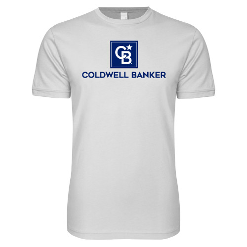 Next Level White SoftStyle T Shirt-Framed Vertical Single