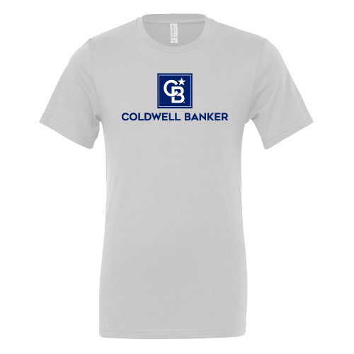 Bella + Canvas White Jersey Cotton T Shirt-Framed Vertical Single