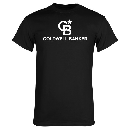 Black T Shirt-Monogram Vertical Single