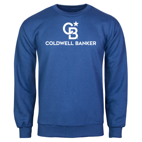 Royal Fleece Crew-Monogram Vertical Single