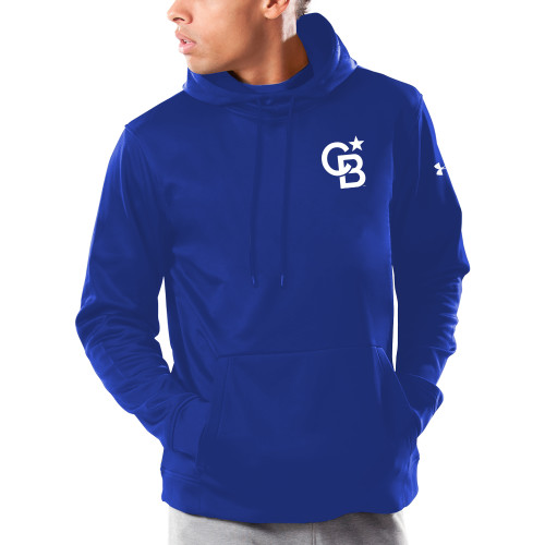  Under Armour Royal Armour Fleece Hoodie - Monogram Icon