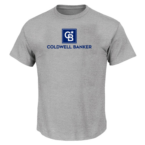 Tall Heather Grey T Shirt-Framed Vertical Single