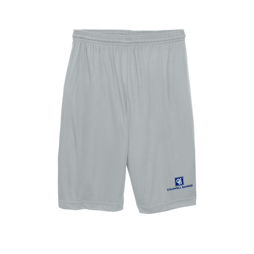 Youth Silver Competitor Shorts-Framed Vertical Single