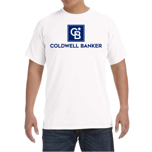 Comfort Colors White T Shirt-Framed Vertical Single