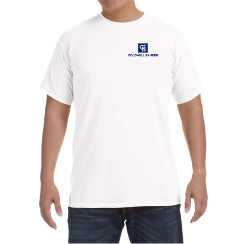 Comfort Colors White T Shirt-Framed Vertical Single