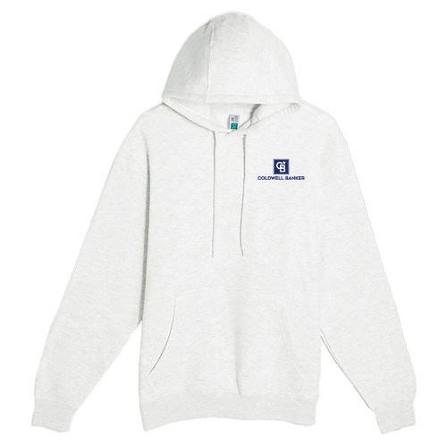 Lane Seven Oatmeal Fleece Pullover Hoodie-Framed Vertical Single