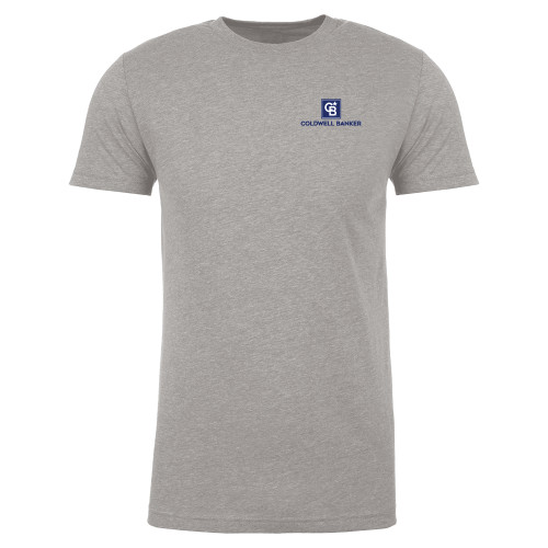 Next Level Heather Grey Suede Tee-Framed Vertical Single