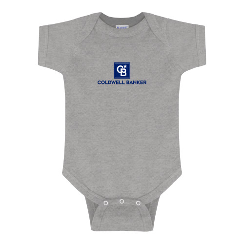 Grey Infant Onesie-Framed Vertical Single