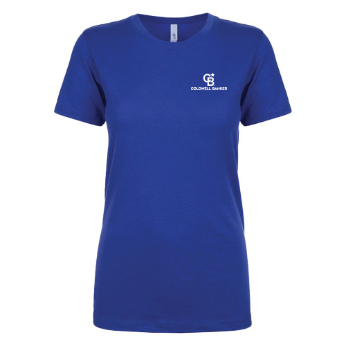 Next Level Womens Royal Ideal T Shirt-Monogram Vertical Single