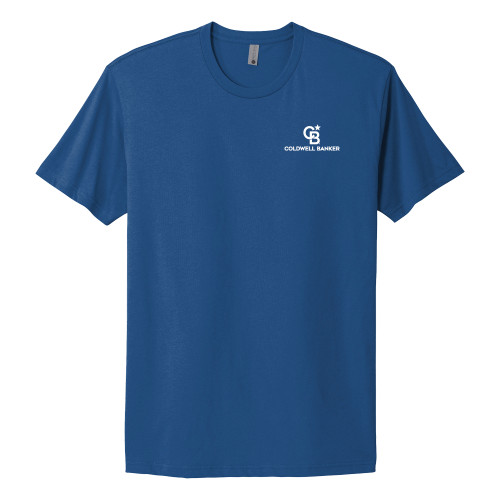 Next Level Royal Heavyweight Cotton Tee-Monogram Vertical Single