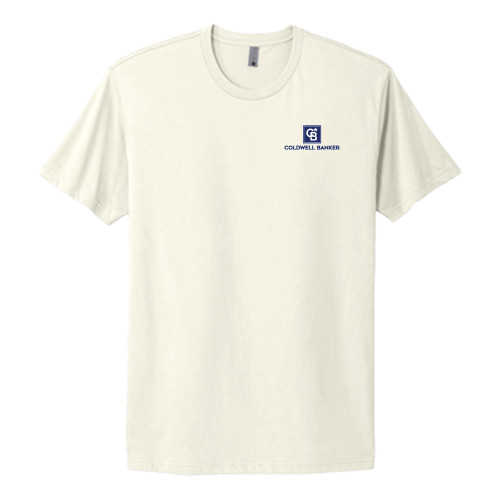 Next Level Natural Heavyweight Cotton Tee-Framed Vertical Single